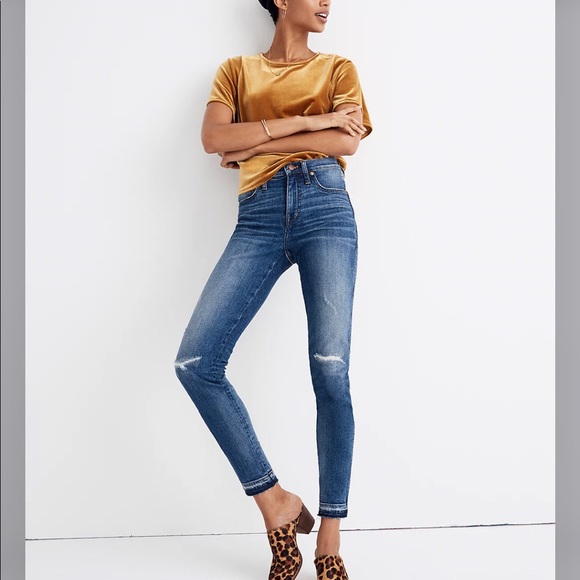 Madewell Denim - Madewell 9" Mid-Rise Skinny Jeans